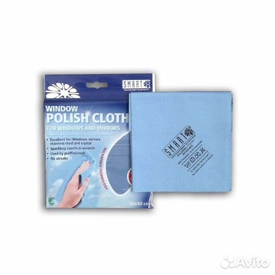 Салфетки белый кот для стекол 40*50 см