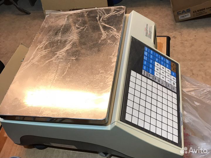 Новы Весы CAS CL5000J-15IS. Весы самообслуживания
