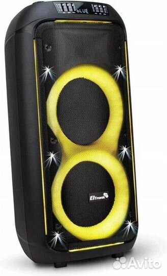 Колонка мощная блютуз Eltronic 30-38 crazy BOX 2x8