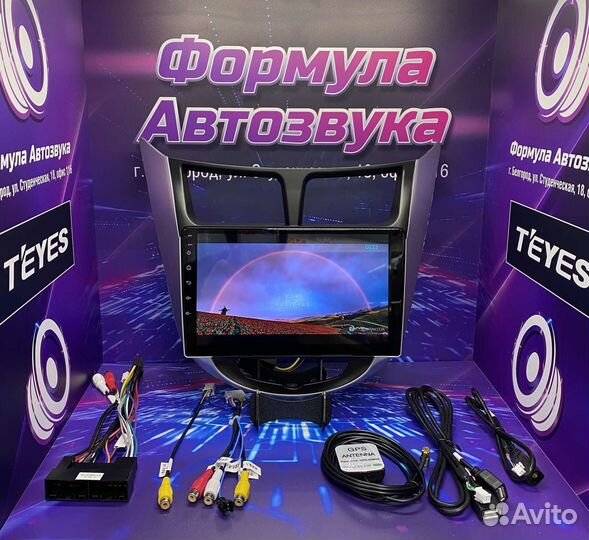 Магнитола Hyundai Solaris 1 10-16 2-32 X1 WI-FI