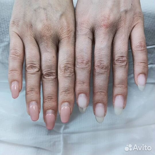 Маникюр гель лак, педикюр