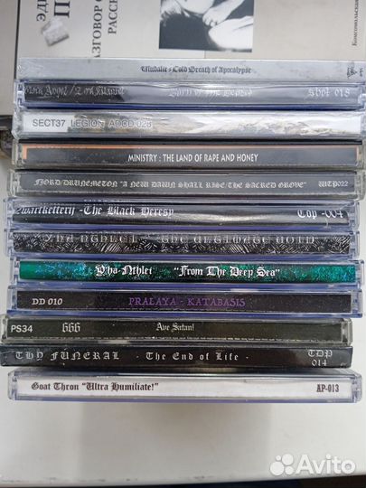 Компакт диски CD(black metal, doom metal, death