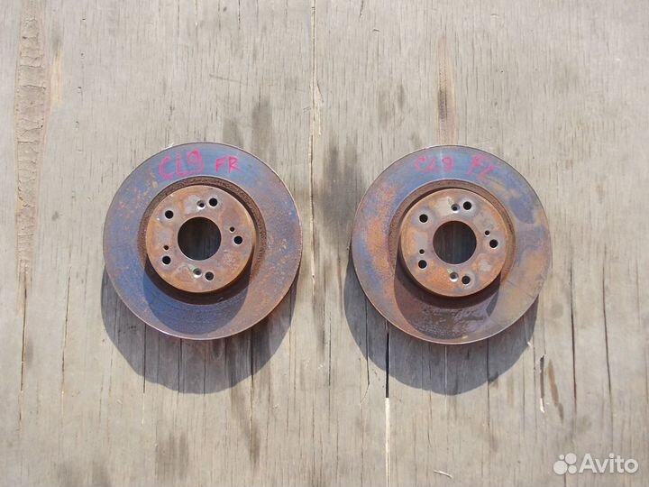 Диск тормозной Honda Accord 7 CR-V 2 Civic 8 280мм