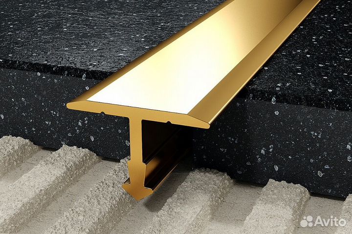 Полоса латунь полированная, вставка