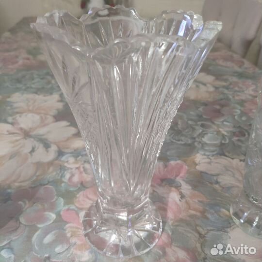 Ваза хрустальная ГДР- СССР