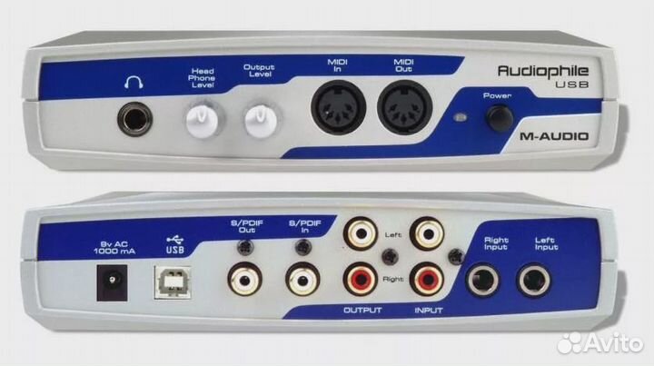 M-audio audiophile usb