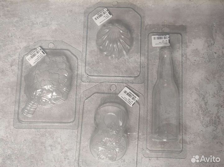 Набор пластиковых форм для мыла