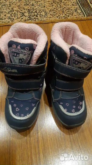 Зимние сапоги для девочки