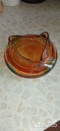 Пепельница хрустальная СССР