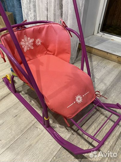 Коляска санки