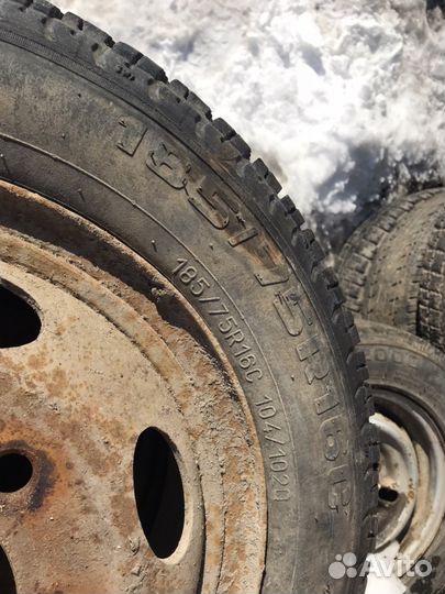 Faw 1041 колеса 185.75.R16c б.у