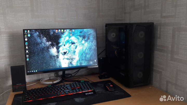 Игровой компьютер gtx1660/Intel/16g/512+256Gb/RGB