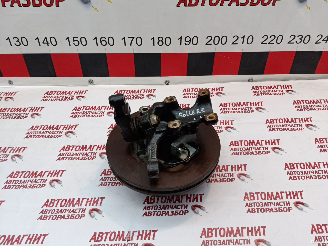 Кулак поворотный левый в сборе sollers atlant