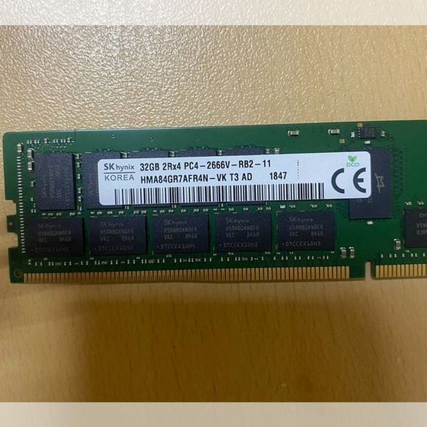 [HMA84GR7AFR4N-VK] Pc4-2666v-R 32gb 2rx4 Hynix Hma84gr7afr4n-Vk