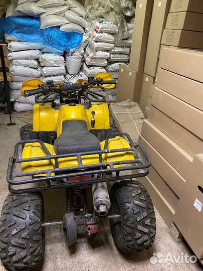 Квадроцикл Avantis Hunter 8 + черно-желтый