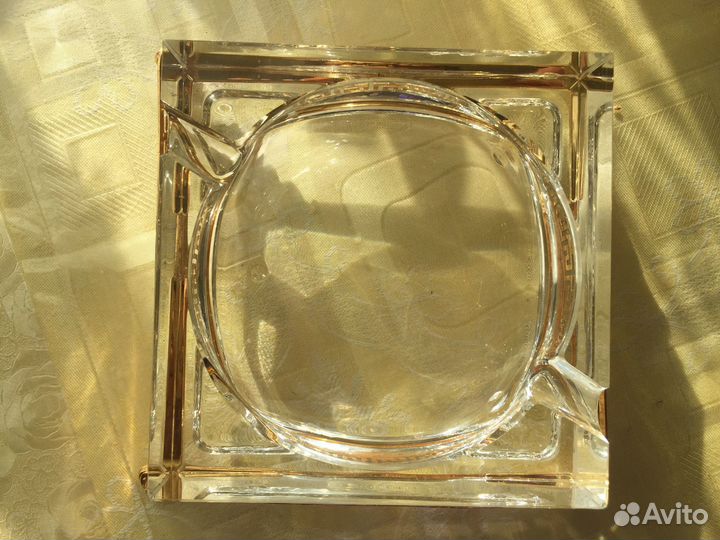 Хрустальная пепельница