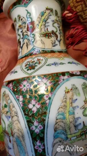 Ваза Китай,винтаж,60-е годы Ваза лфз СССР