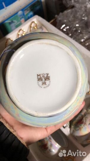 Чайный сервиз.Чехия мадонна