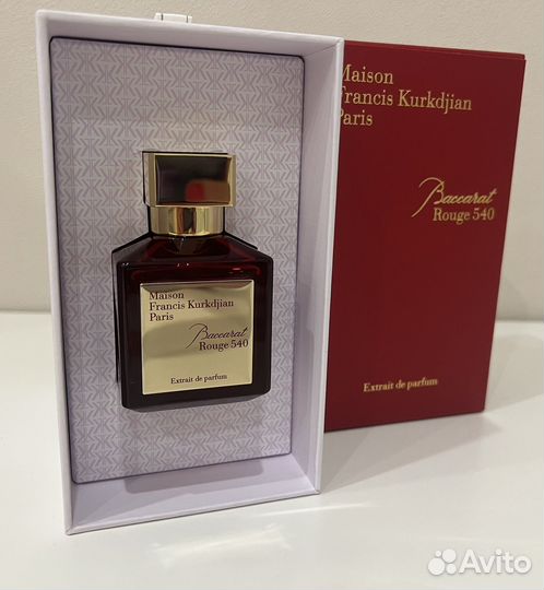 Maison Francis Kurkdjian baccarat rouge 540