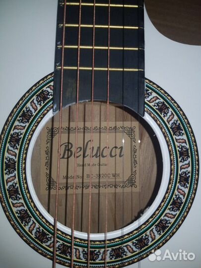 Гитара Belucci, Fante, Foix новая с челом