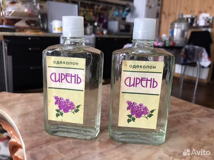 Одеколоны винтаж СССР «Русский лес» и «Сирень»