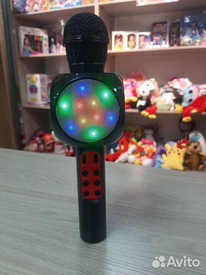Микрофон караоке с подсветкой