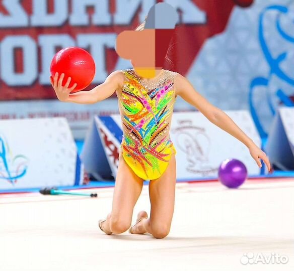 Купальник для художественной гимнастики 116-130