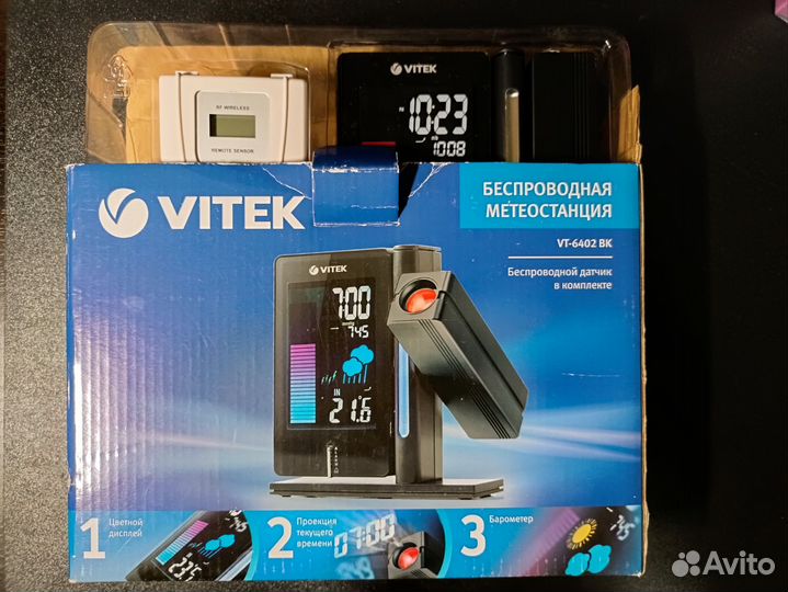 Беспроводная метеостанция vitek