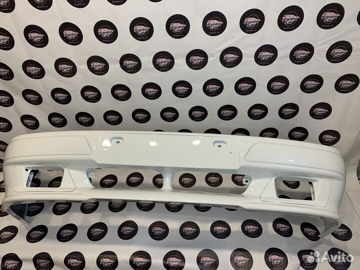 Бампер передний Ваз 2114 спорт / белое облако