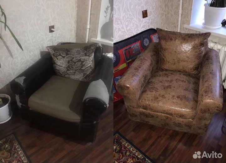 Перетяжка мебели