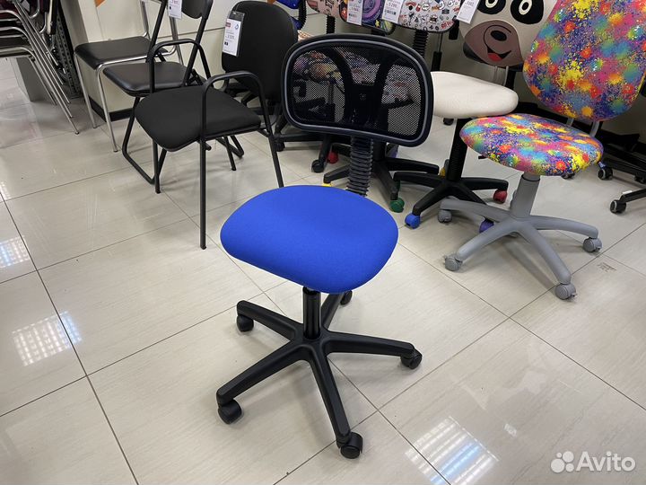 Кресло офисное chairman 250 синее