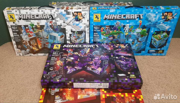 Конструктор майнкрафт