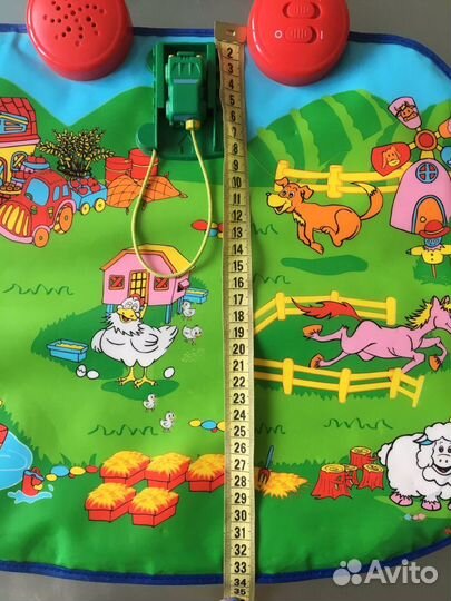 Развивающий коврик Весёлая ферма