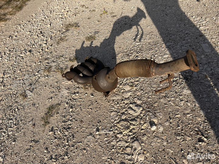 Выпускной коллектор с катализатором для f focus 3