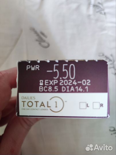 Линзы контактные однодневные Alcon