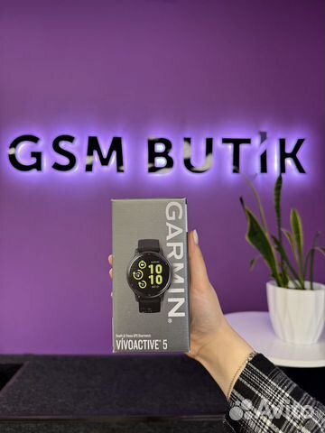 Умные часы Garmin VivoActive 5 Slate/Black