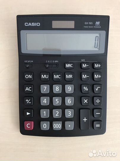 Калькуляторы Casio и Citizen