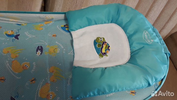 Горка-поддержка для купания новорожденного новая