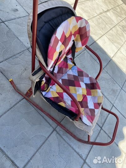 Коляска санки