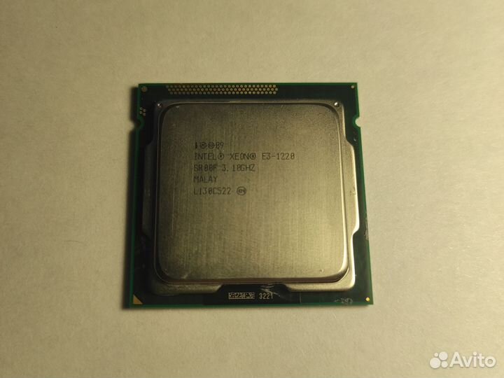 Процессор Intel xeon Е3 1220
