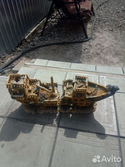 Грот для аквариума