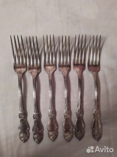 Вилки мельхиор СССР