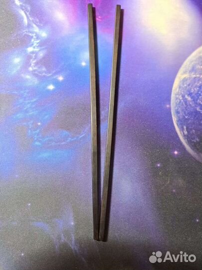 Палочки для еды из черного дерева(гренадил)