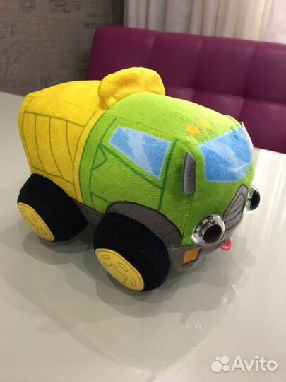 Шнуровка-бусы, мягкая машинка