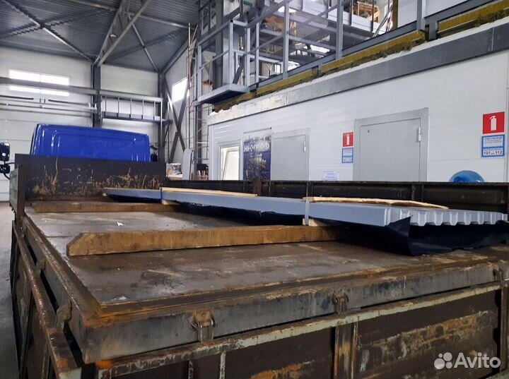 Профлист оцинкованный 0.4х1150х6000 1180 С8