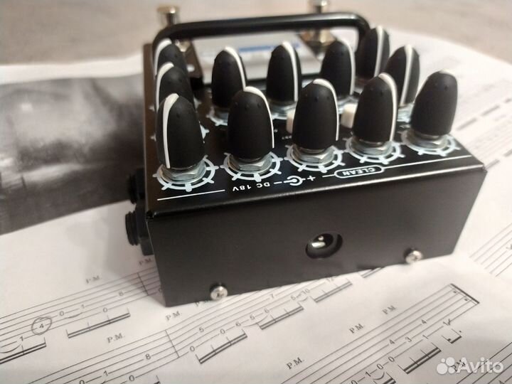 AMT bulava SS-30 - гитарный предусилитель (с бп)
