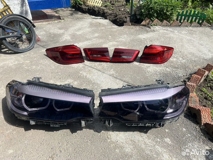 Bmw g30 задние фонари