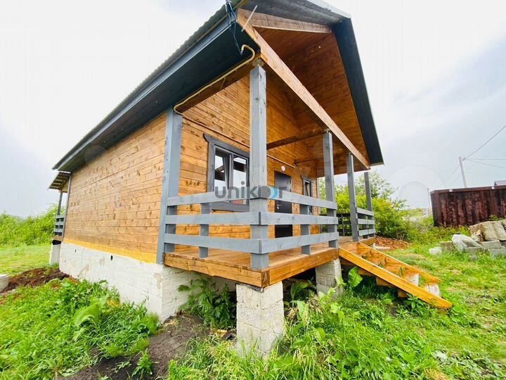 Дом 55 м² на участке 8 сот.