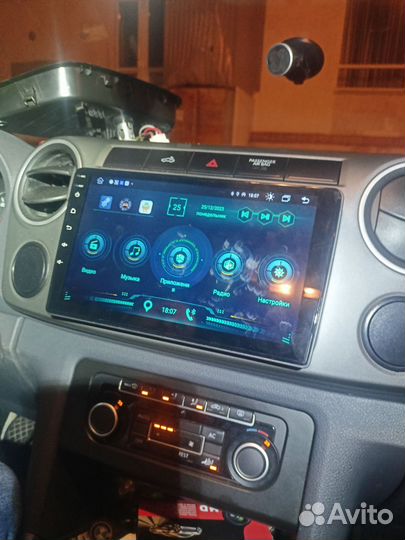 Магнитола на Volkswagen Amarok, android