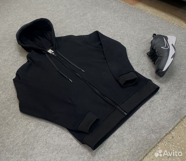 Зип худи на флисе